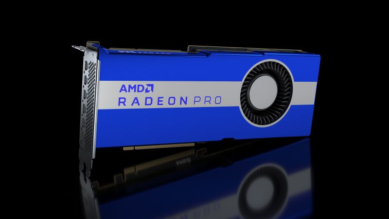 AMD je predstavio novi profesionalni grafički akcelerator - AMD Radeon ™ Pro VII za TV studije i inženjerske stručnjake.