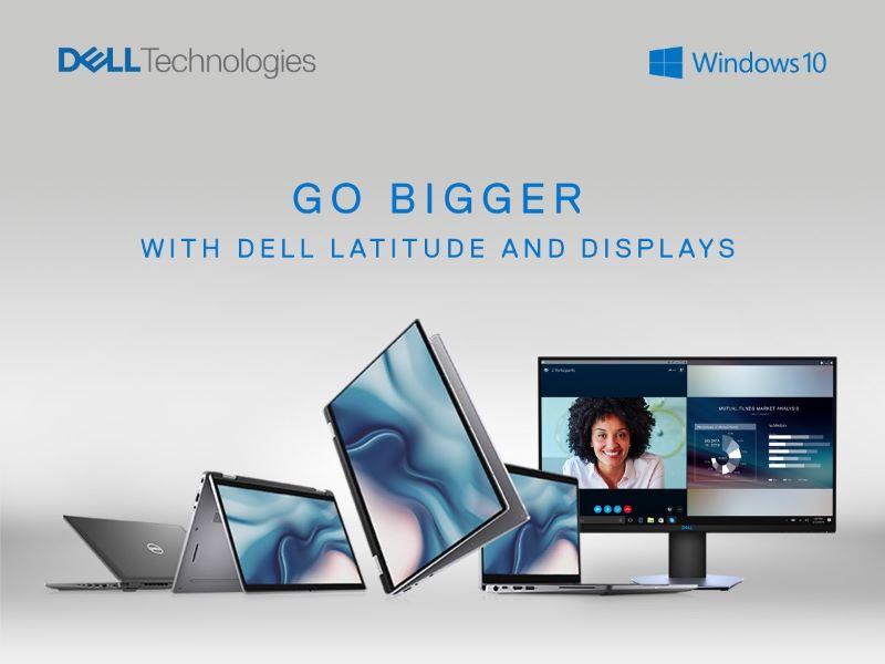 Dell Go Bigger Latitude & Displays promotivno razdoblje traje od 1. lipnja do 30. lipnja 2020. godine. Sudjelujte u programu